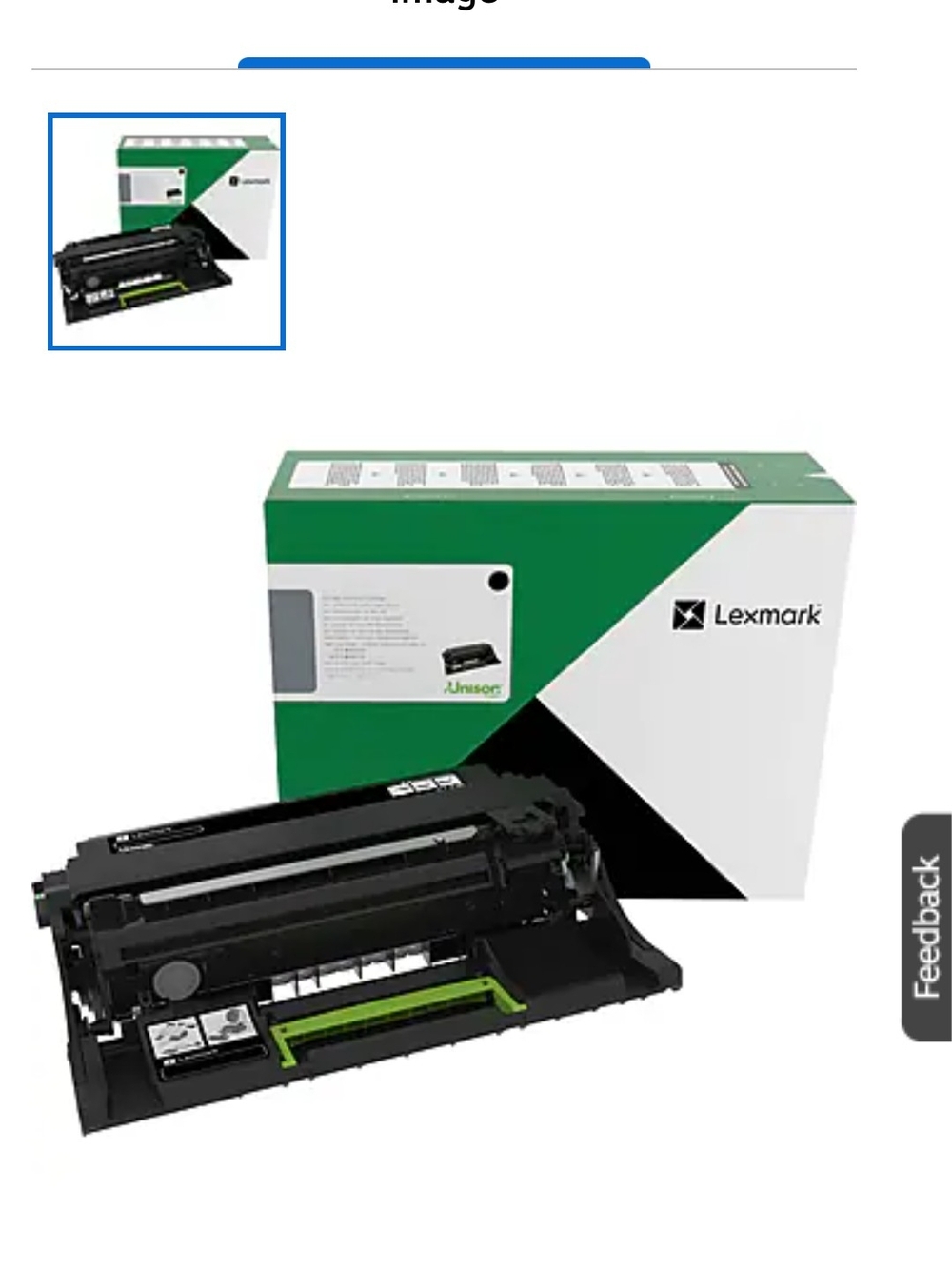 Lexmark Black Replacement Drum Unit - Black